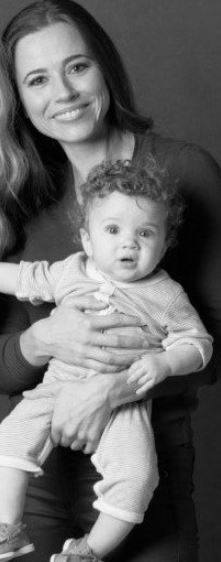 Baby Lilah-Rose Rodriguez with her mother Linda Cardellini